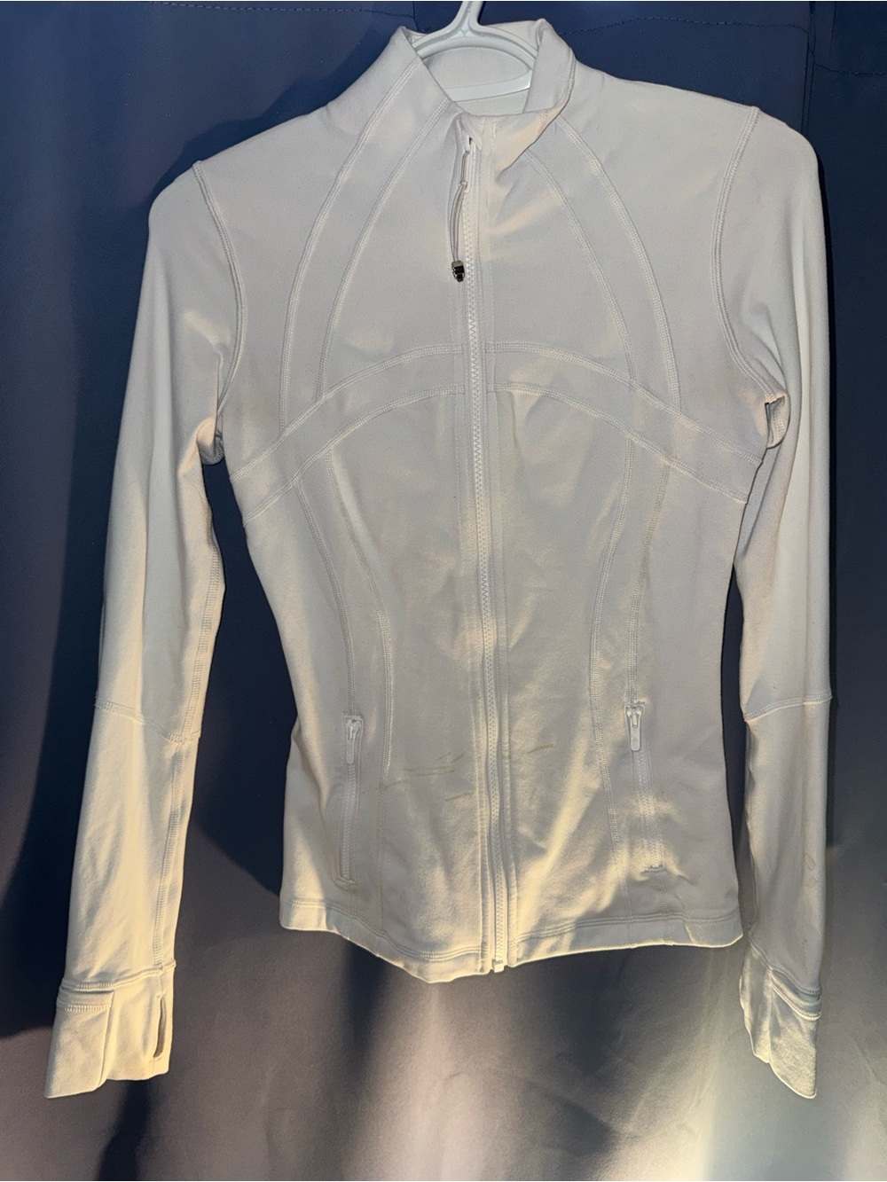 lululemon athletica White Full-Zip Define Jacket